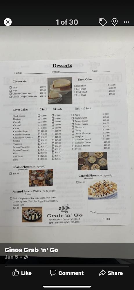 Ginos Grab 'n' Go (Deli, Pizza & Cigars Shop) Fruit