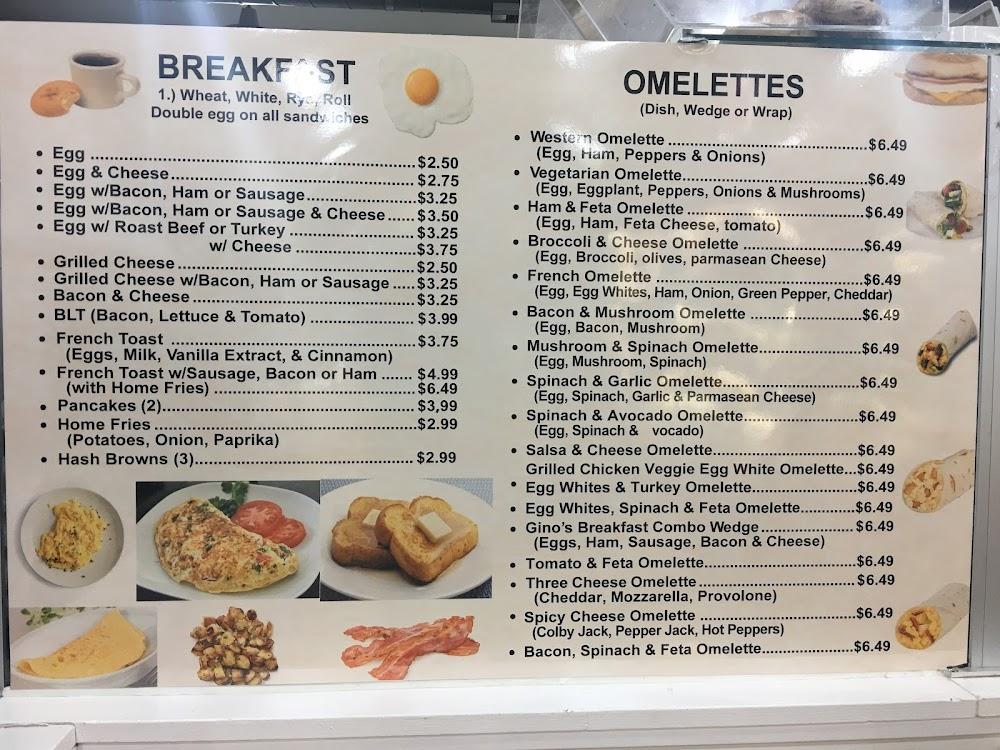 Ginos Grab 'n' Go (Deli, Pizza & Cigars Shop) Menu image 3